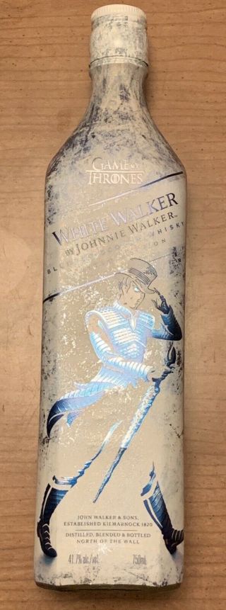 Johnnie Walker White Walker RARE GAME OF THRONES LIMITED EDITION | Empty Bottle 3
