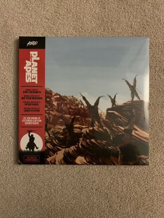 Mondo Planet Of The Apes Jerry Goldsmith Event Edition Variant Colored Vinyl Ost