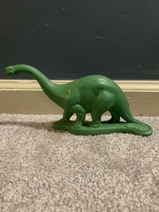 Vintage Sinclair Brontosaurus Dinoland Mold - A - Rama Dinosaur Mid 1960’s
