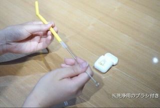 Sanrio Japan Kero Kero Keroppi Reusable Silicone Straws with Case 4