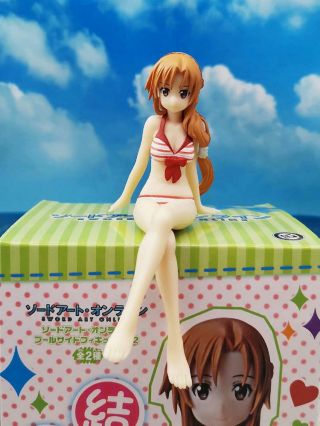 Anime Sword Art Online Asuna Yuki Noodle Stopper Ver.  Pvc Figure Toy No Box