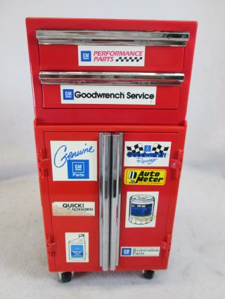 Vintage 1995 General Motors Gm Goodwrench Toy Mechanics Shop Tool Chest