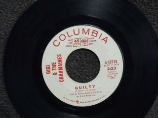 Northern Soul Gigi And Charmaines Guilty Columbia 43978 Dj