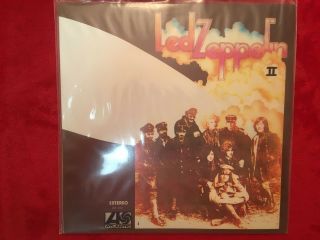 Led Zeppelin Ii " Self Titled " Lp Atlantic Lwa - 5004 Red Color 33rpm Import
