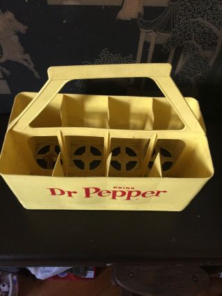 Vintage Rare Dr.  Pepper Soda Bottle Carrier - Plastic Pakster 0816 2