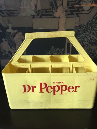 Vintage Rare Dr.  Pepper Soda Bottle Carrier - Plastic Pakster 0816 4