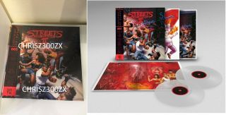 Streets Of Rage 2 Ii Vinyl Record Soundtrack 2 Lp Frosted Clear Variant - Sega
