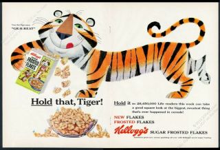 1953 Tony The Tiger Art Kellogg 
