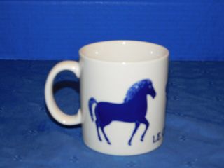 Taylor & Ng Le Cheval The Horse Collectible Mug Made In Japan