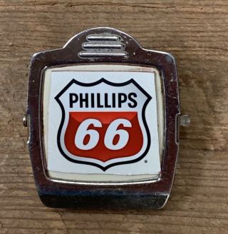 1978 Phillips 66 Gasoline Barlow Clip 2” X 1.  5”