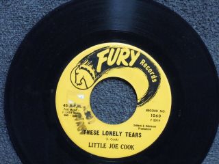Little Joe Cook These Lonely Tears Fury 1060