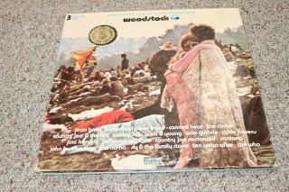 1970 Woodstock Album From 1969 Woodstock Festival 3 Records 50 Years