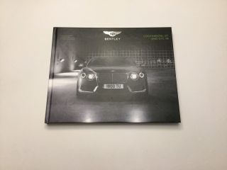 Bentley Gt V8 And Gtc V8 2014 Model Year Hardback Vip Brochure