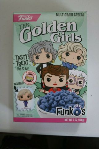 Funko Golden Girls Cereal 7oz W Rose Pocket Pop/betty White