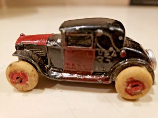 Barkley Ford Coupe Model A Tootsietoy? 2.  25 " Tire On Back Circa 1930 