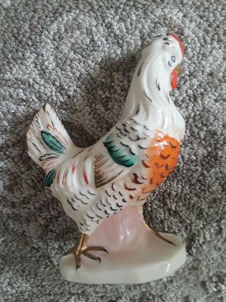 Vintage Czechoslovakia Porcelain Hen Birds Erphila