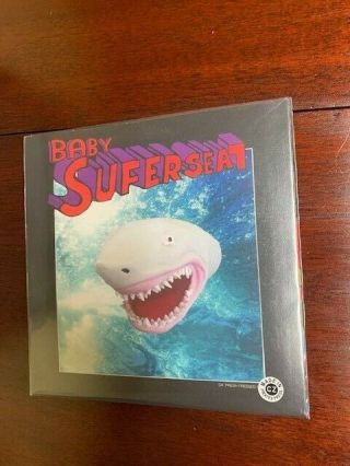 DJ QBERT BABY SUPERSEAL 7 (LTD COVER W ALIEN HEAD ART) 7” GIANT ROBO BLUE VINYL 2