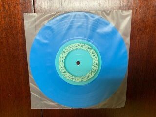 DJ QBERT BABY SUPERSEAL 7 (LTD COVER W ALIEN HEAD ART) 7” GIANT ROBO BLUE VINYL 3