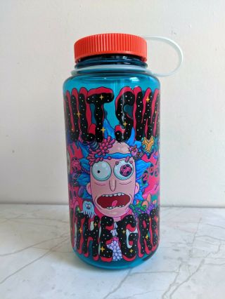 Sdcc 2019 Adult Swim Water Bottle - Rick And Morty Robot Chicken Comic Con Cup