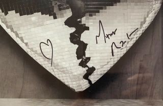 MARK RONSON LATE NIGHT FEELINGS SIGNED AUTOGRAPHED DOUBLE VINYL LP ALBUM 2