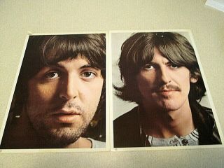 The Beatles White Album - 2 lps - Apple SWBO101 Embossed Numbered w photos & poster 5