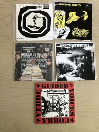 Guided By Voices Vinyl Bundle - 5 7inch Singles