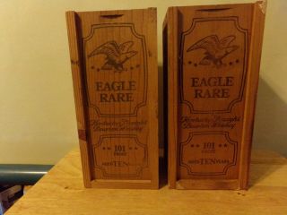 Eagle Rare Kentucky Bourbon Whiskey 101 Proof 2 Boxes And 1 Bottle