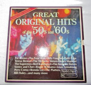 Readers Digest Great Hits Of The 50s And 60s Collectors Edition