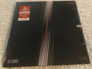 The Strokes First Impressions Of Earth Red Vinyl Limited Numbered Ed Of 1200