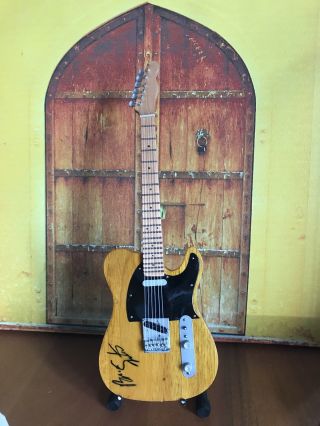 Bruce Springsteen - Fender Telecaster Miniature Electric Guitar