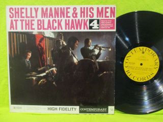 Shelly Manne & His Men At The Black Hawk Volume 4 Lp Dg Contemporary