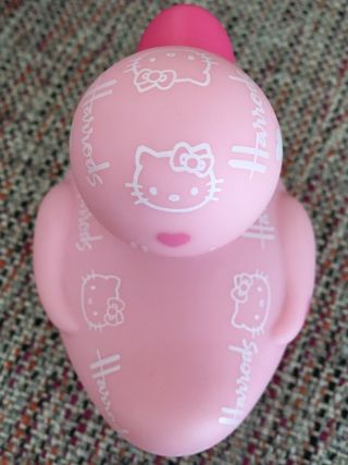 Sanrio Hello Kitty Harrods London Pink Rubber Duck Ducky Figure 2011 Rare 5