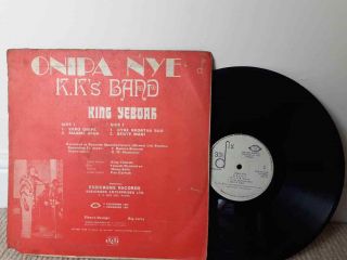 K.  K ' s No.  2 Band - Onipa Nye - Deep Ghana Highlife Vinyl LP Listen 2