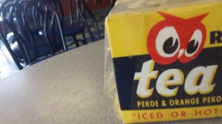 1950 ' s 1960 ' s Red Owl Grocery Store Box Of 48 Tea Bags Still 59 Cents 7