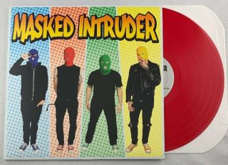 Masked Intruder Self Titled Red Color Vinyl Fat Wreck Chords Red Scare Nofx