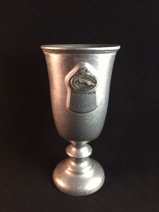 Vintage Jaguar Car Clubs Of North America Inc.  1st Driven Metal Cup Trophy