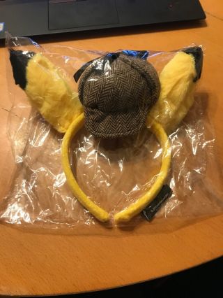 Sdcc 2019 Comic Con Pokémon Detective Pikachu Exclusive Headband Ears Hat