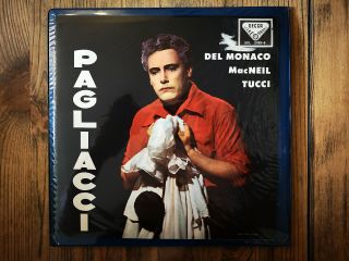 Decca Sxl2185 - 86 - Leoncavallo - I Pagliacci - Del Monaco - Molinari - Pradelli Nm