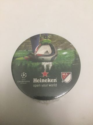 Heineken Soccer Is Here Beer Coasters 100 Pack MLS UEFA Champions League 2