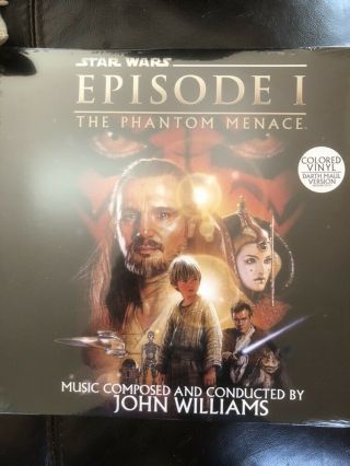 Star Wars Episode I The Phantom Menace Soundtrack Lp Vinyl Darth Maul