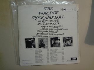 WARREN PHILLIPS & ROCKETS: (Savoy Brown) The World Of Rock And Roll - U.  K.  LP 69 MONO 2