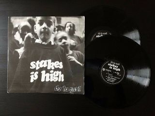 De La Soul ‎– Stakes Is High (lp,  July - 1996,  Tommy Boy Records) Rare Oop