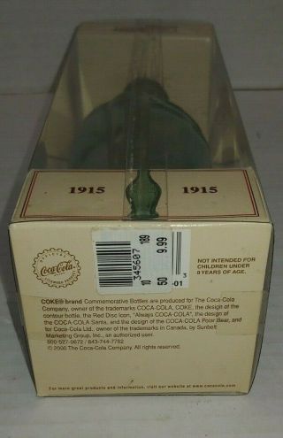 1915 ROOT Coca - Cola Coke Commemorative Bottle Made in year 2000 4