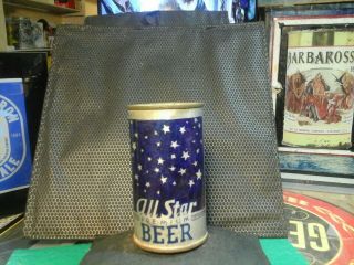 12oz Flat Top Beer Can (all Star Premium Beer) By Manhattan Brewing Co,  Re Paint