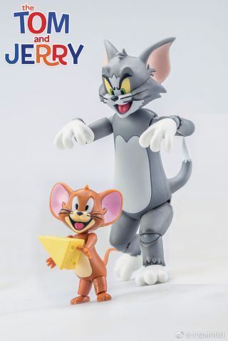 Dasin Cat & Mouse Cartoon Tom and Jerry Action Plastic Model Figure Gift 5