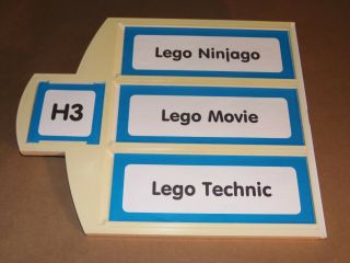 2 Toys R Us Store Aisle Sign LEGO DOUBLE SIDED Display Directory 3