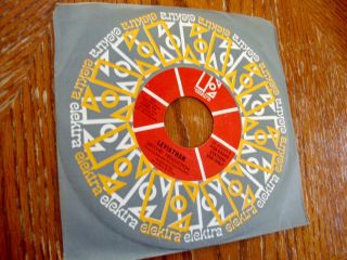 LEVIATHAN ULTRA RARE RADIO PROMO ELEKTRA RECORDS 45RPM 1969 VG,  VINYL 4
