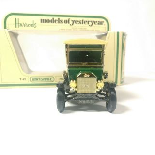 Matchbox Models of Yesteryear Y - 12 1922 Ford Model T Harrods Express CIB MY05 5