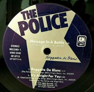 The Police REGGATTA DE BLANC,  2xLP,  10 