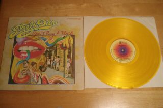 Steely Dan Can’t Buy A Thrill 1978 Yellow Transparent Vinyl Canada Import Lp